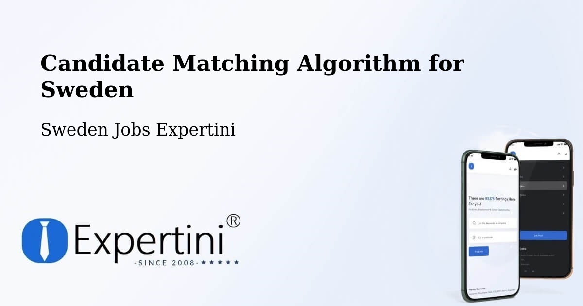 Candidate Matching Algorithm Overview – Lerum - Sweden Jobs Expertini