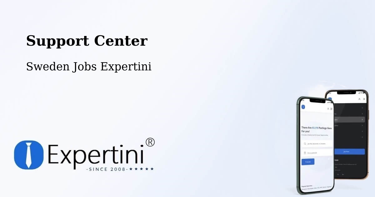 Support Services – Lerum - Sweden Jobs Expertini