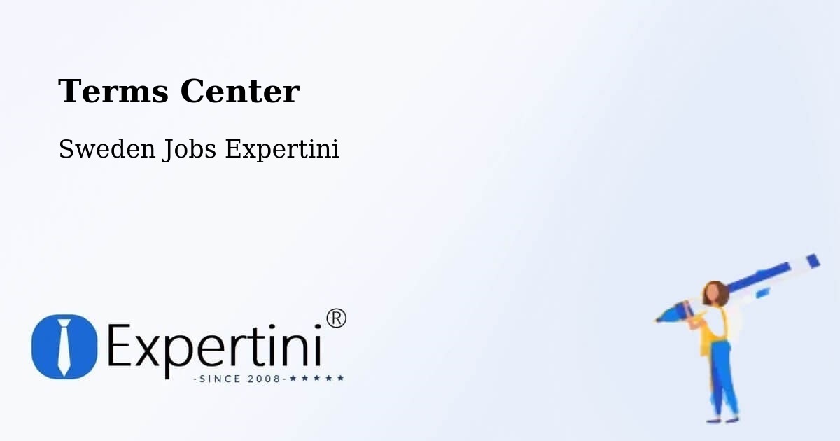 Terms of Service – Lerum - Sweden Jobs Expertini